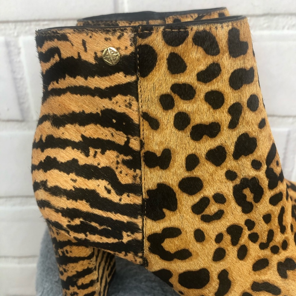 Antonio Melani Animal print block heel boots - Picture 4 of 11